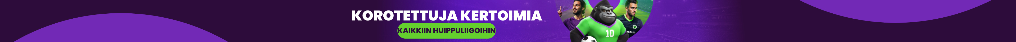 Korotettuja kertoimia